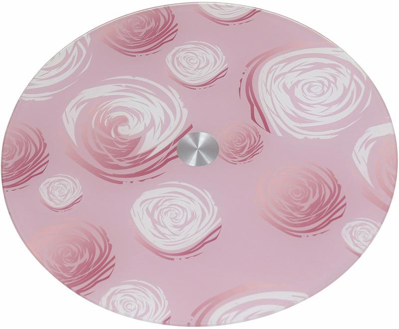 Блюдо сервировочное Liadane Розовая нежность вращающееся Ø 32 см стеклянное (BD-594-225) Блюдо сервировочное Liadane Розовая нежность вращающееся Ø 32 см стеклянное (BD-594-225)