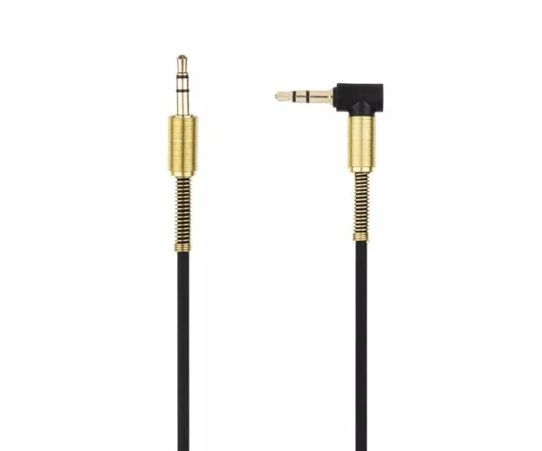 Кабель AUX Gelius L-Type 1 м Black