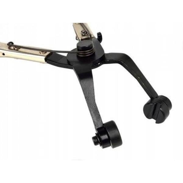 Щипці з шарнірним захватом Rewolt T4089 для хомутів вигнуті 220 мм - фото 2 Щипці з шарнірним захватом Rewolt T4089 для хомутів вигнуті 220 мм - фото 2