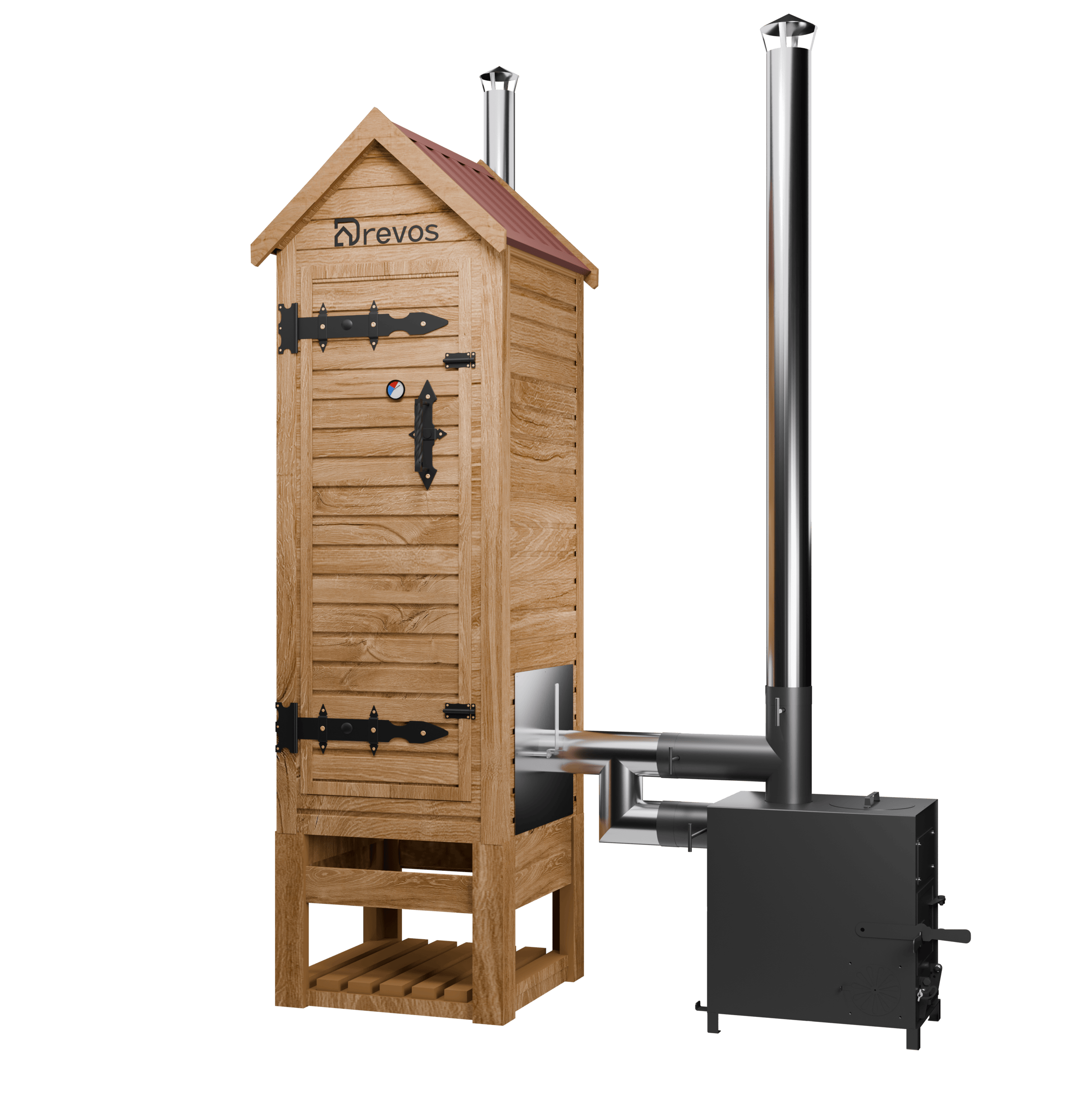 Коптильня Drevos Old School Класик 225 л (22737295)