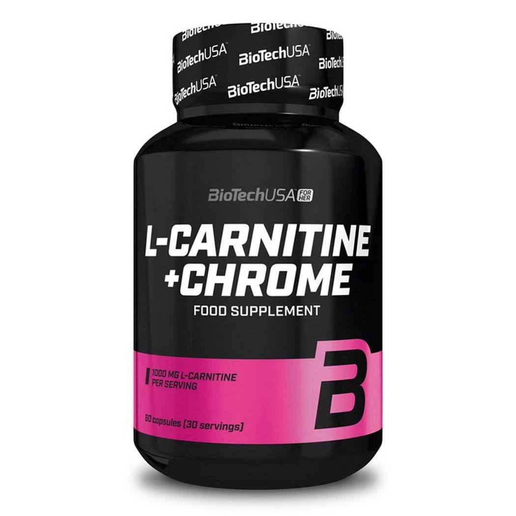 Карнитин с хромом BioTechUSA L-Carnitine+Chrome 60 капс. (08561-01)