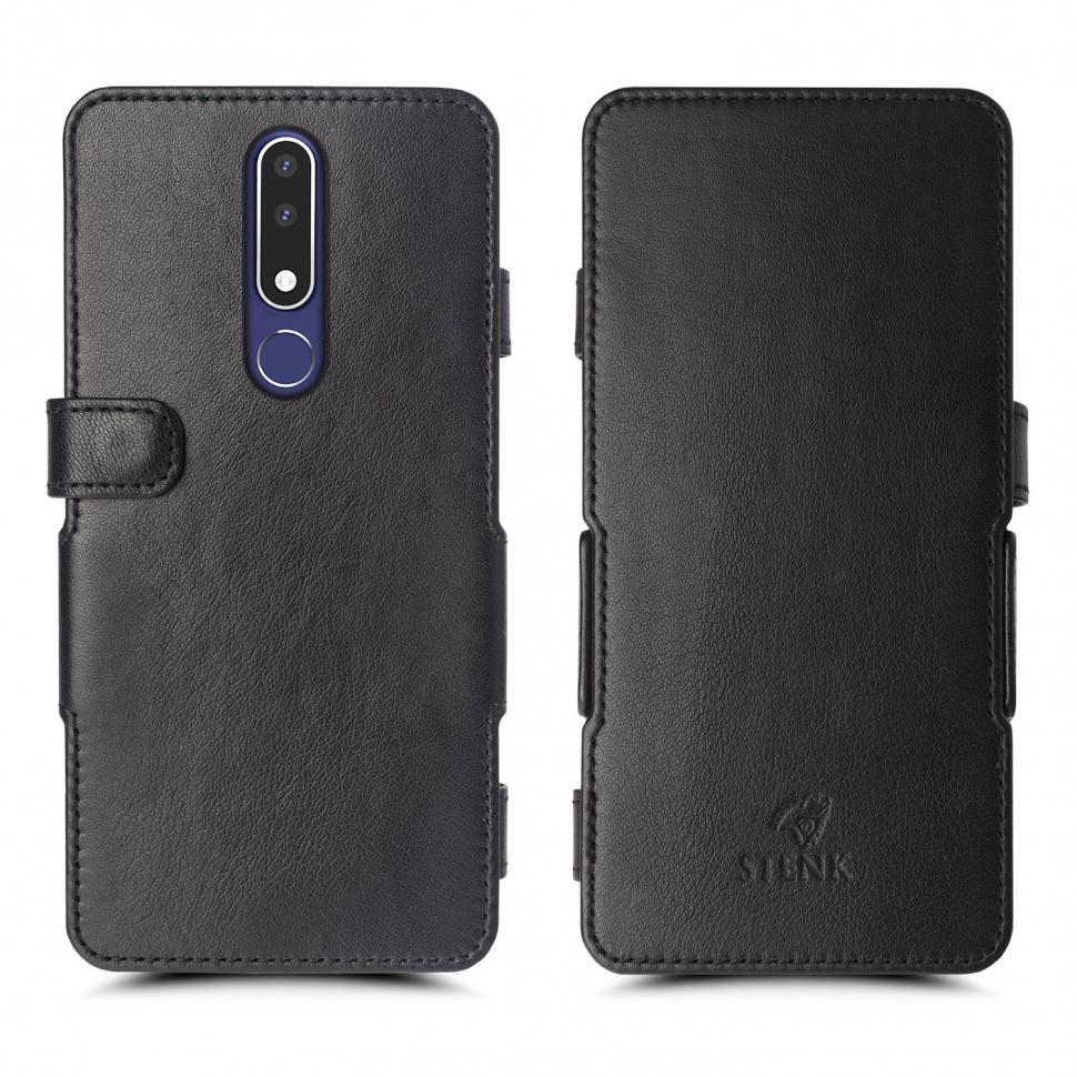 Чехол книжка Stenk Prime для Nokia 3.1 Plus Черный (62575)
