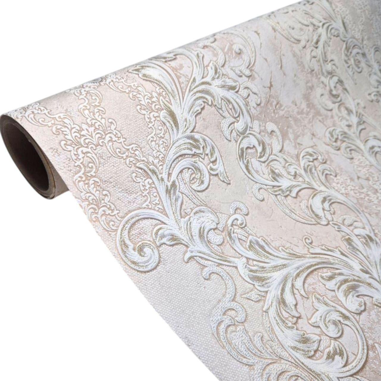 Шпалери вінілові на флізеліновій основі VIP Class 3755-02 для вітальні/для спальні 10,05x1,06 м Бежевий (2487047315)