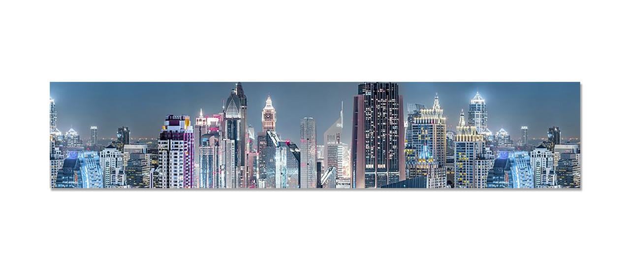 Наклейка виниловая на кухню Zatarga Ночной Лондон 600х3000 мм (1294193428)