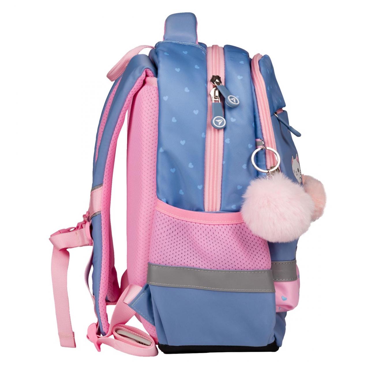 Рюкзак школьный с ортопедической спинкой для младших классов YES S-52 Ergo Meow-Meow (000995081) - фото 5 Рюкзак школьный с ортопедической спинкой для младших классов YES S-52 Ergo Meow-Meow (000995081) - фото 5