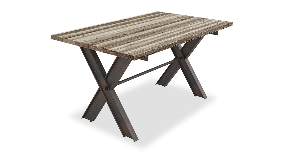 Стол Loft NS-2064 780x1200x700 мм Черный (6156d58a3edc877ba8589a6e)