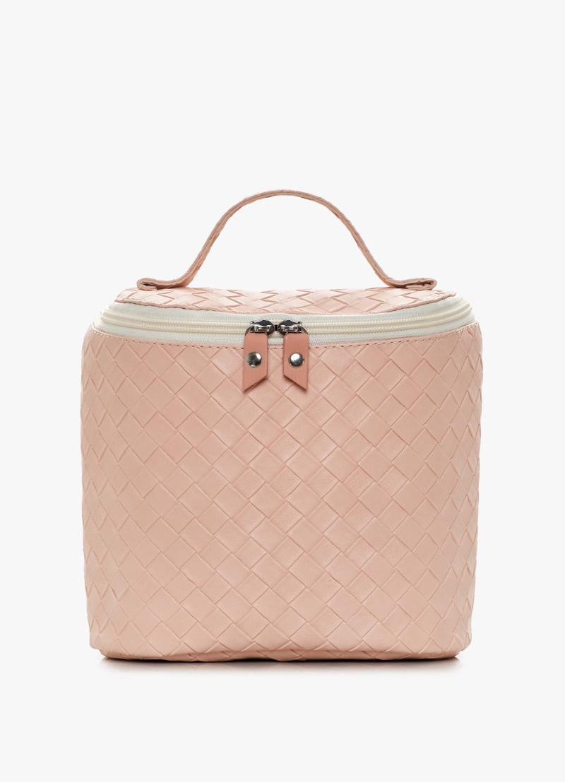 Женская косметичка Sambag Candy Box 20x19x14 см Пудровый (30411066)