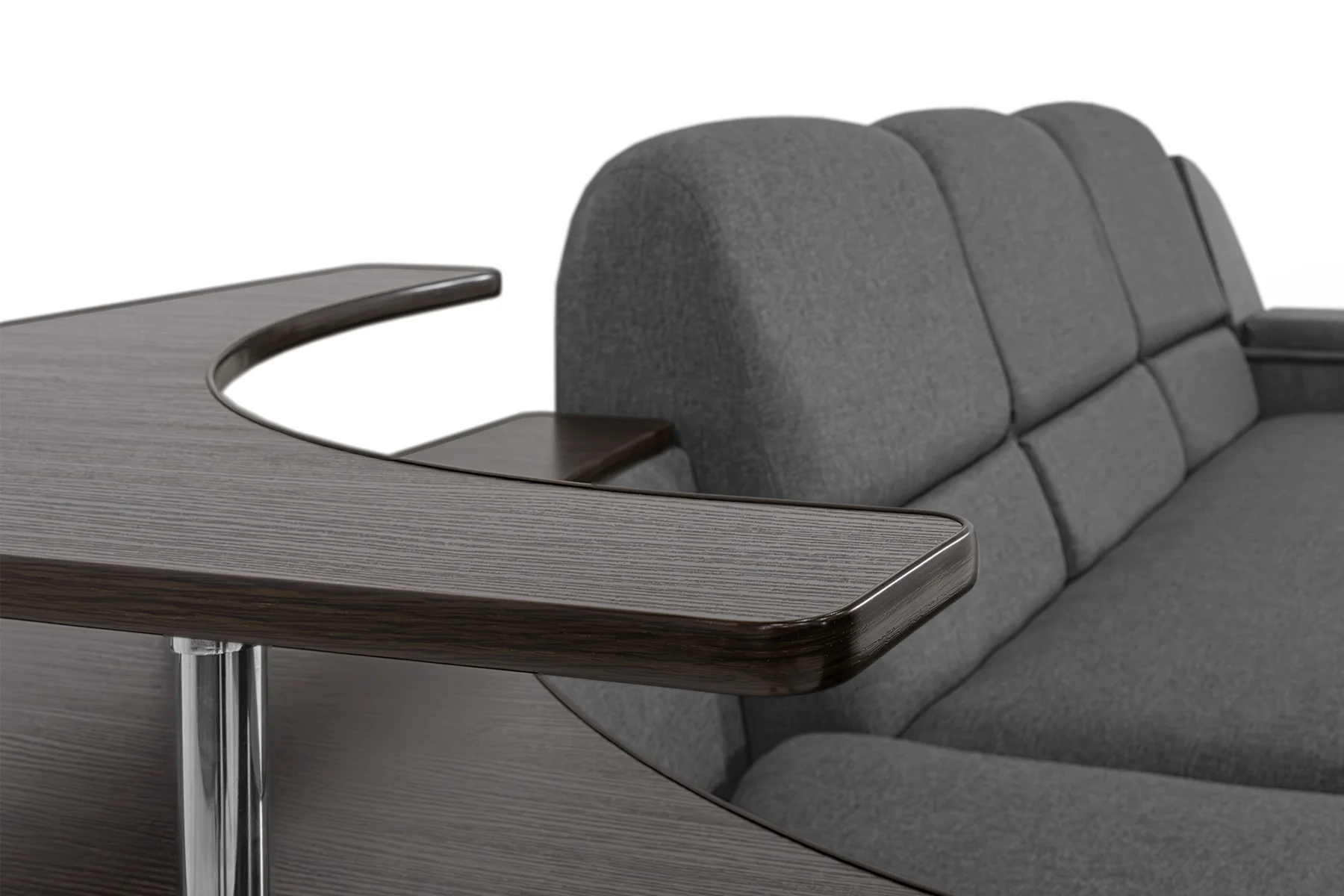 Диван угловой Меркурий 255х185 см Серый (25484950) - фото 8 Диван угловой Меркурий 255х185 см Серый (25484950) - фото 8