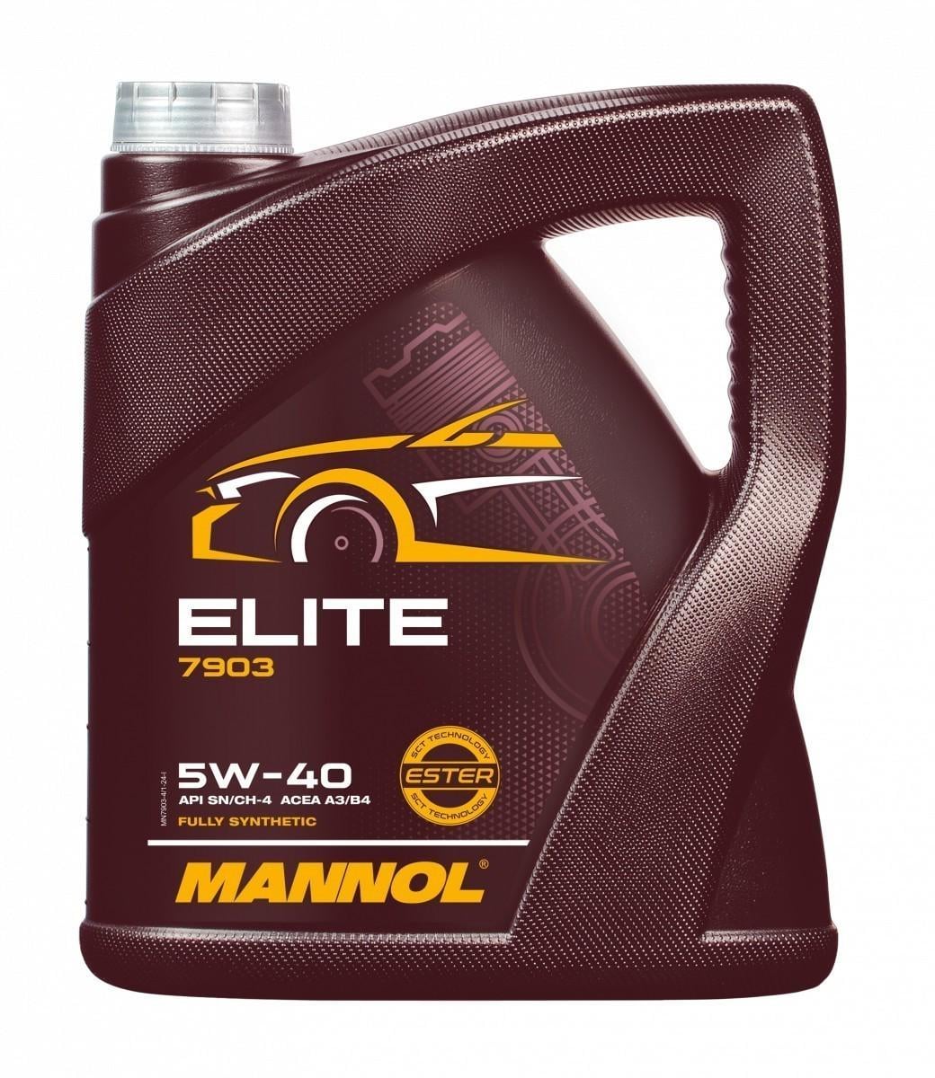 Моторное масло автомобильное Mannol Elite 5w40 4 л (MN7903-4)