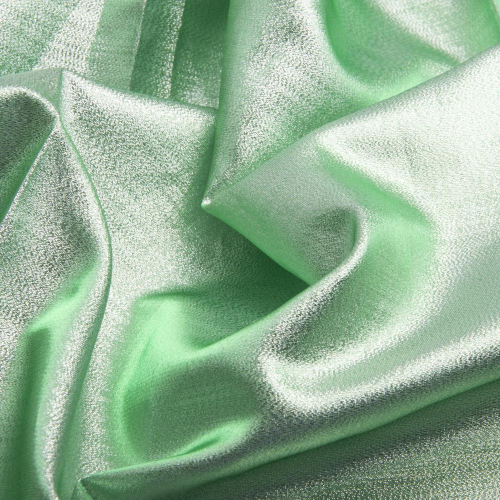 Ткань парча Диско Зеленое яблоко (24452) - фото 2