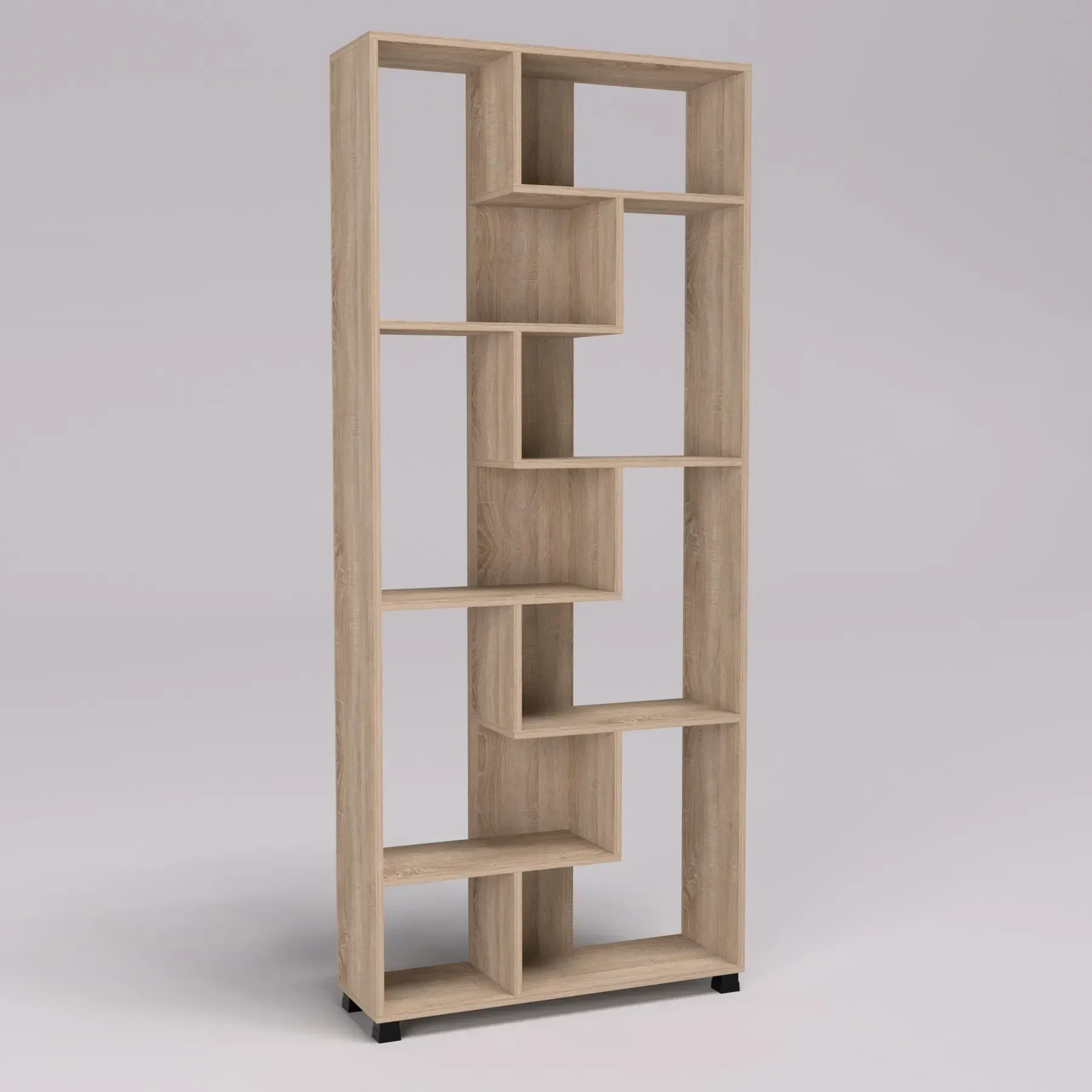 Стеллаж Kontinent OS-4 80х25х190 см Дуб Сонома (52811404) - фото 1 Стеллаж Kontinent OS-4 80х25х190 см Дуб Сонома (52811404) - фото 1