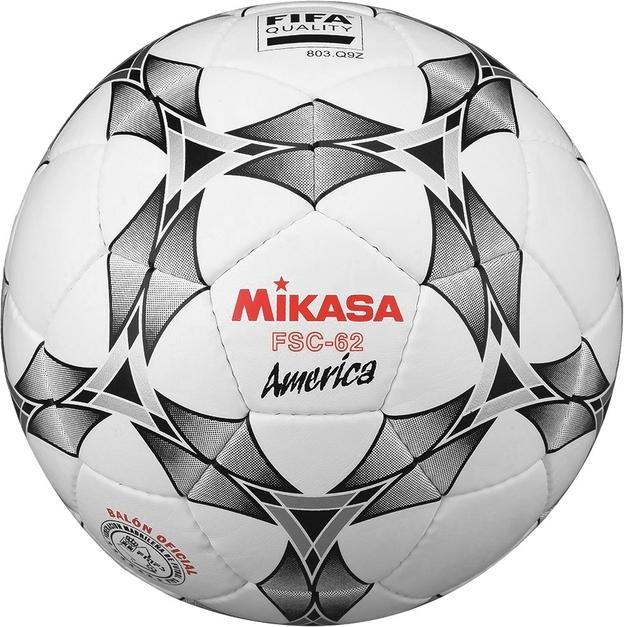 Футзальный мяч Mikasa FSC62 AMERICA р. 4 Бело-красный (47507)