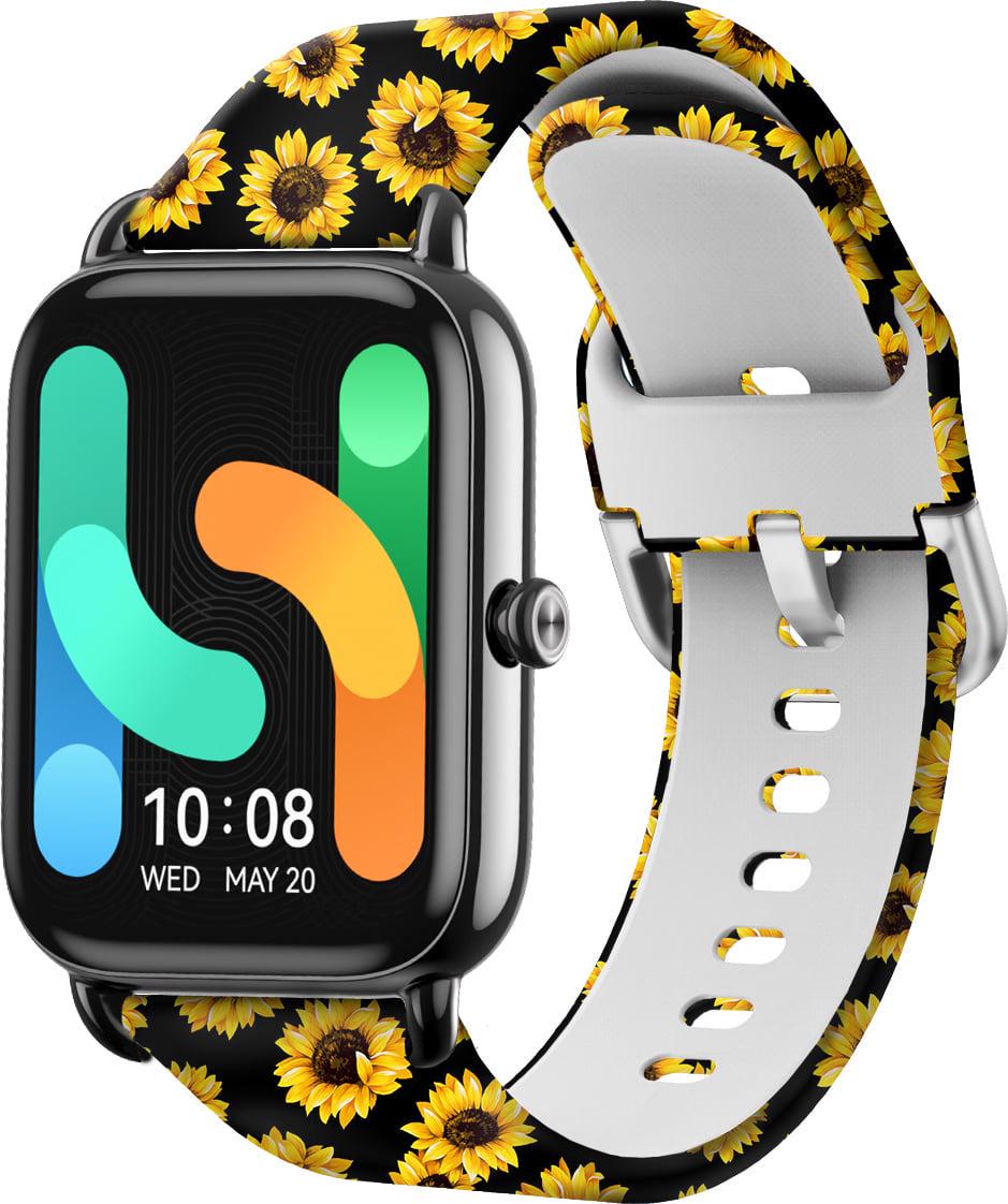 Ремешок Colorful для Haylou RS4 Plus LS11 Sunflowers (40658)