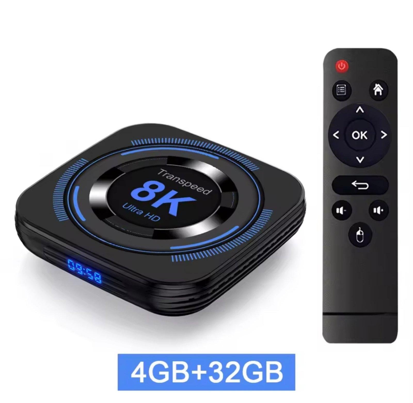 Смарт-приставка Transpeed Allwinner H618 TV 4ГБ/32ГБ (004777) - фото 14 Смарт-приставка Transpeed Allwinner H618 TV 4ГБ/32ГБ (004777) - фото 14