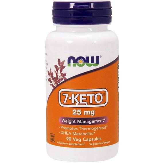 ДГЕА NOW Foods 7-Keto Weight Management 25 мг 90 Veg Caps