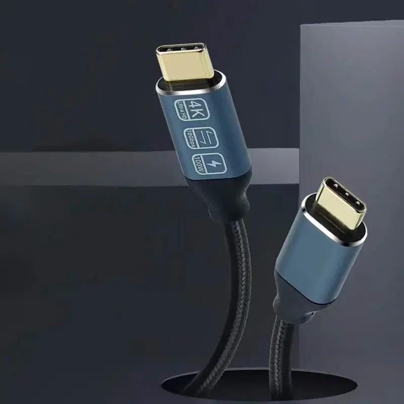 Кабель USB Type C - Type C 3.2 gen 2 0,5 м (12086656) - фото 2