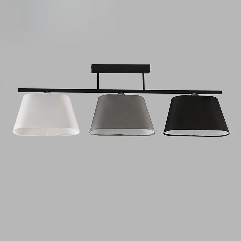 Люстра потолочная Light House NM-14287/3D BK MIX на три лампы Черный