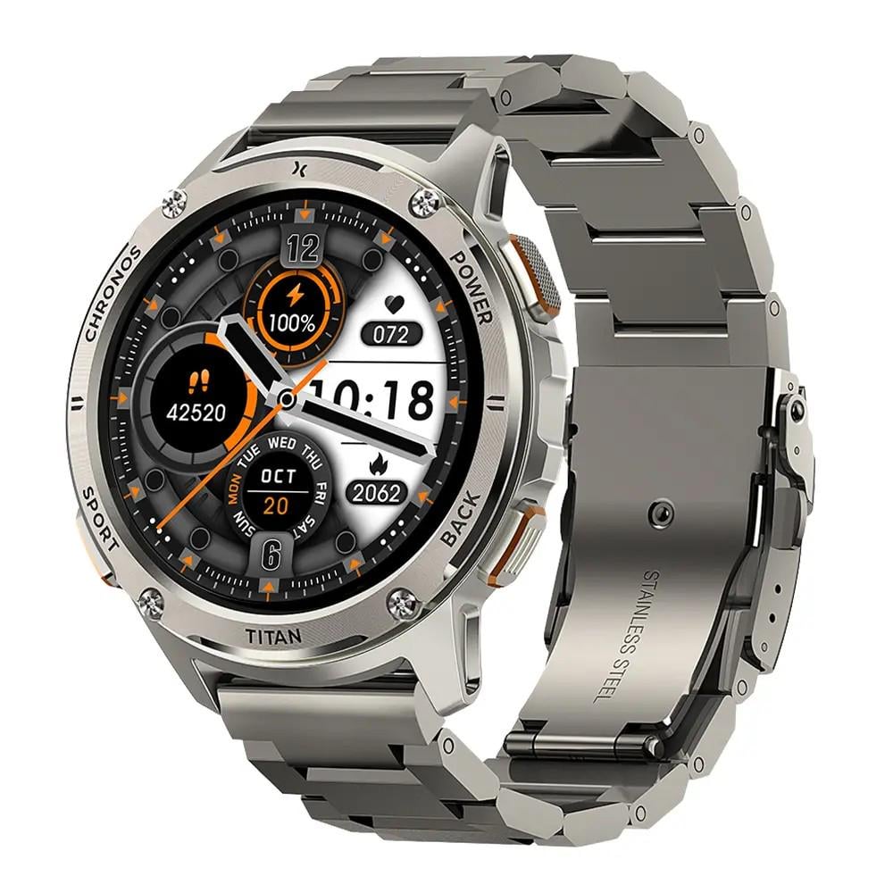 Смарт-годинник Maxcom FW110 Titan Chronos Silver (614216)