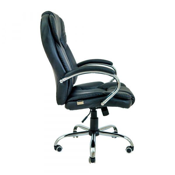 Кресло офисное Richman Гранде хром М-1 Черный (1634550) - фото 3 Кресло офисное Richman Гранде хром М-1 Черный (1634550) - фото 3