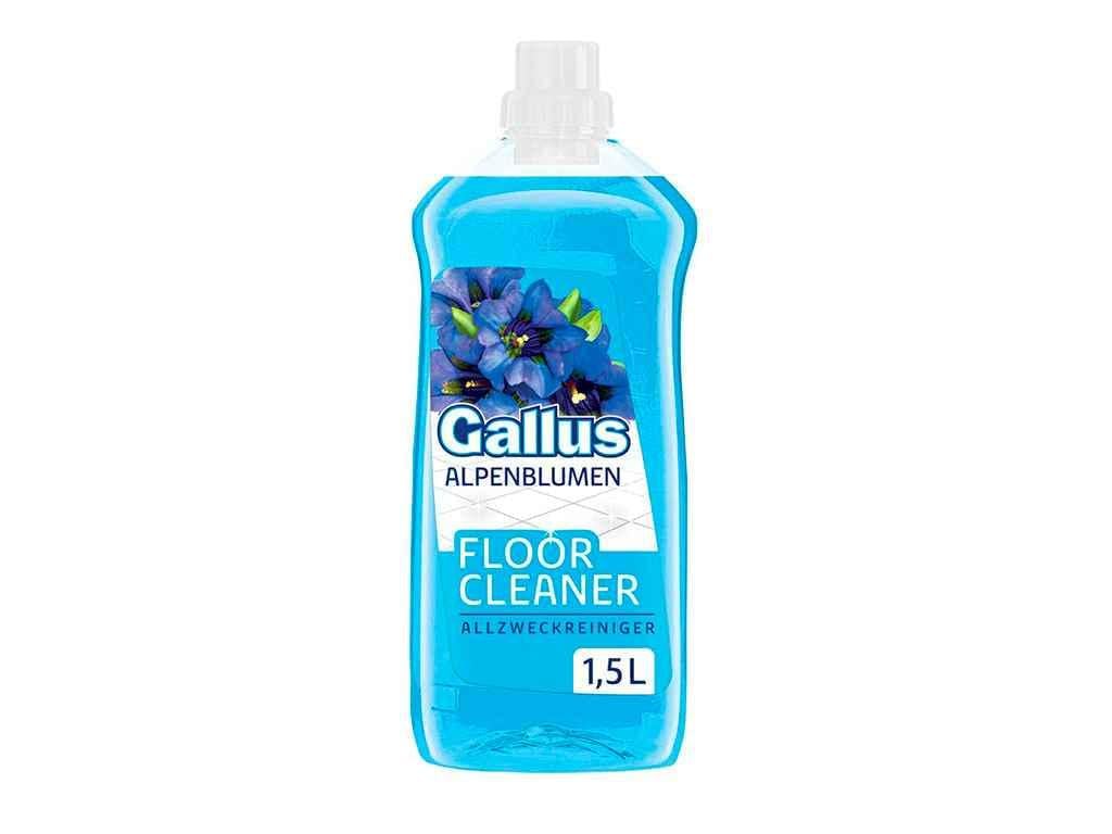 Средство для мытья полов Gallus Горные цветы 1,5 л Синий