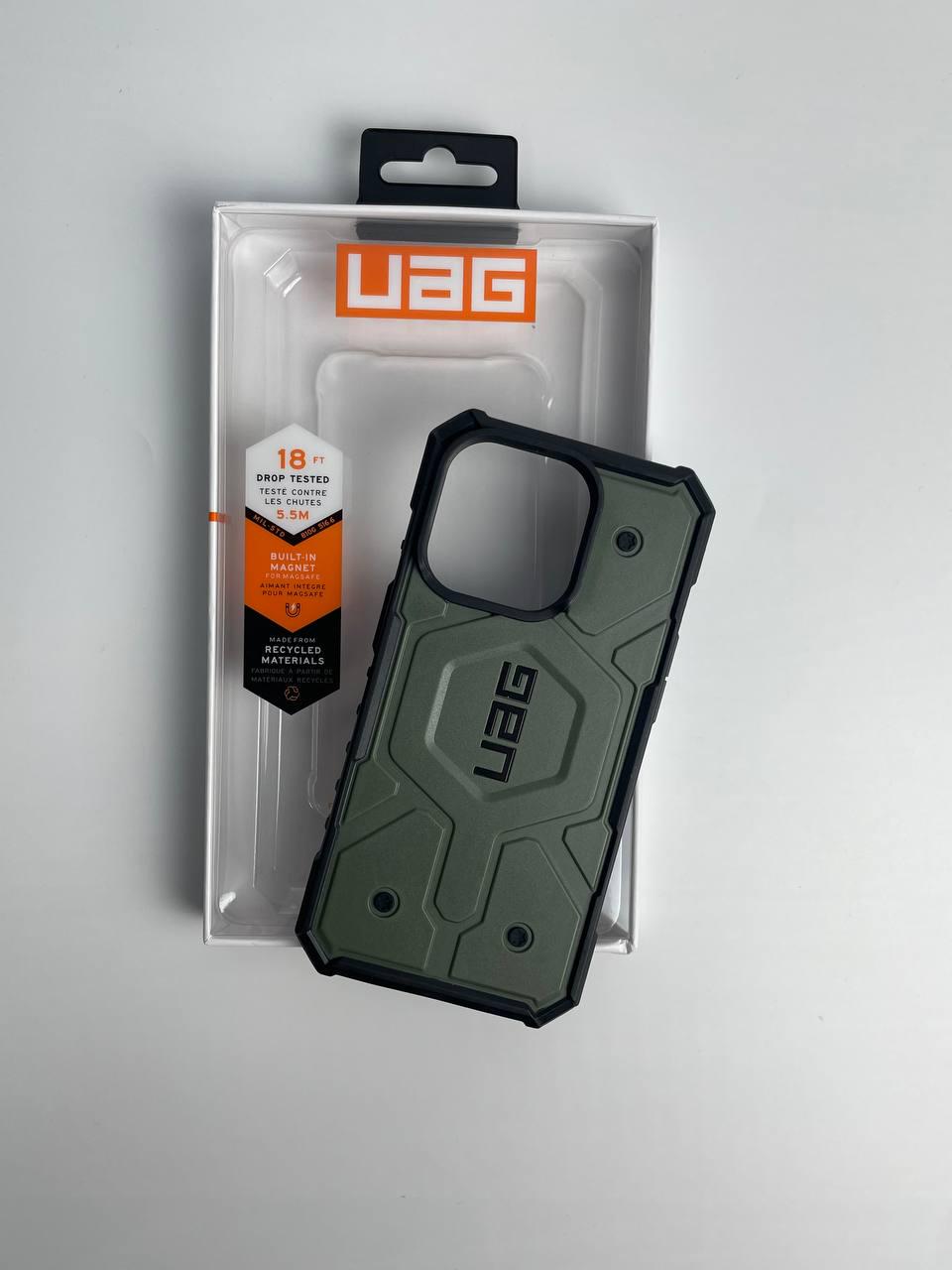 Чохол UAG для Apple iPhone 14 Pro Monarch Pro Magsafe Olive - фото 4