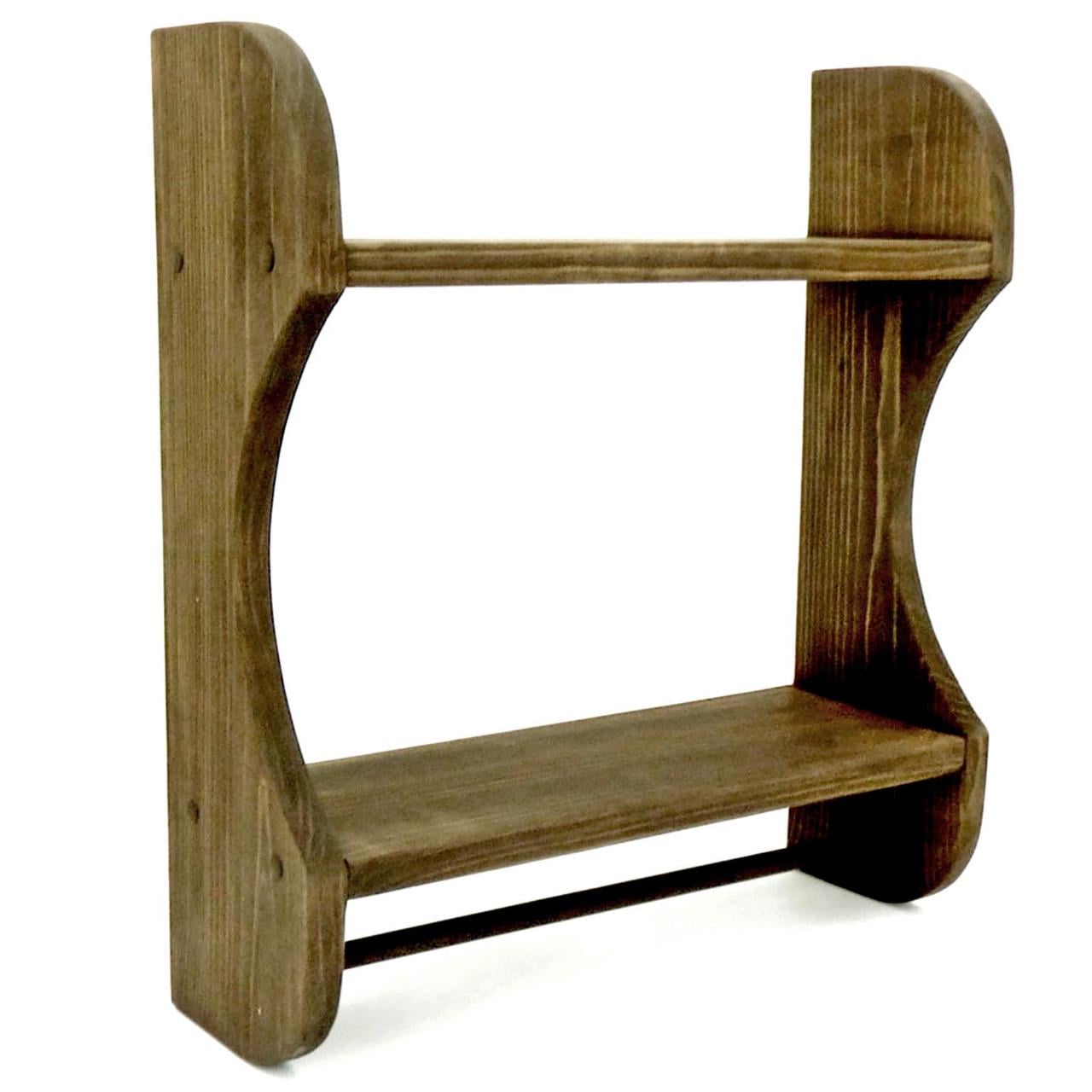 Полка для ванной из дерева Ламбрехт Мускат (ВНП/004007)