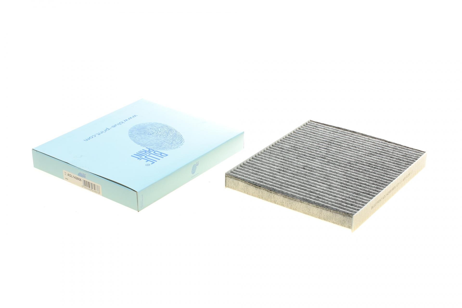 Фильтр салона BLUE PRINT для Alfa Romeo Giulietta 10-20 угольный (ADL142506)