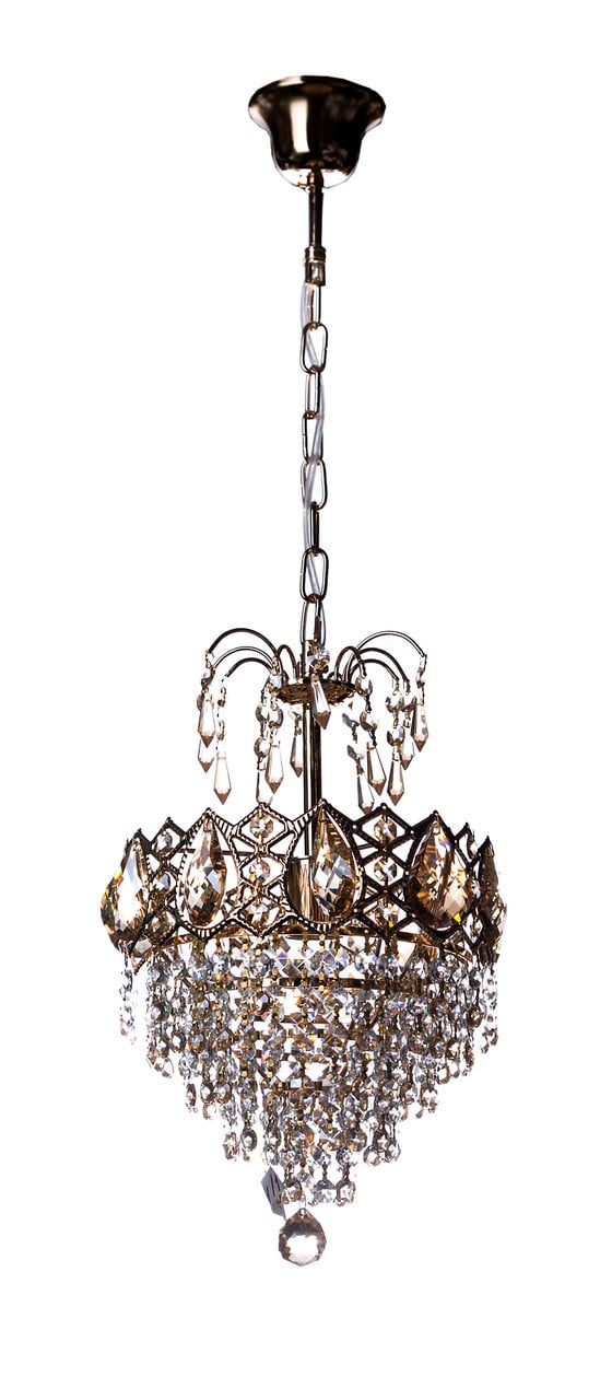 Люстра хрустальная подвесная Sunlight 0764/1H E на 1 лампу