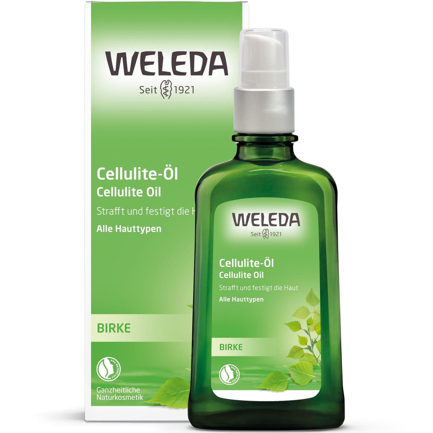Масло березовое от целлюлита Weleda Birken Cellulite Öl 100 мл (1491830430)