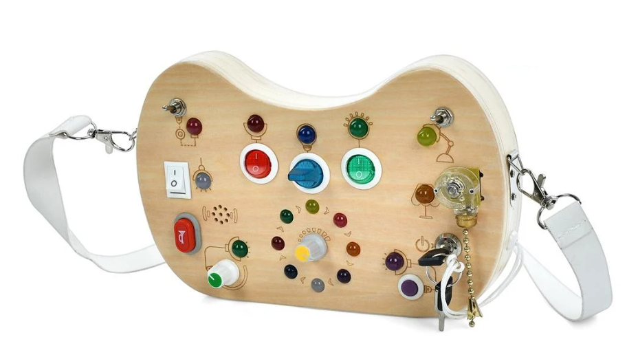 Дерев'яна іграшка Бізіборд 3в1 (MD 1523)