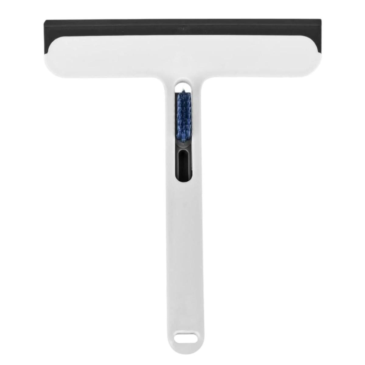 Швабра-щетка со скребком Spin Mop 3в1 для мытья окон зеркал и гладких поверхностей (R32389)