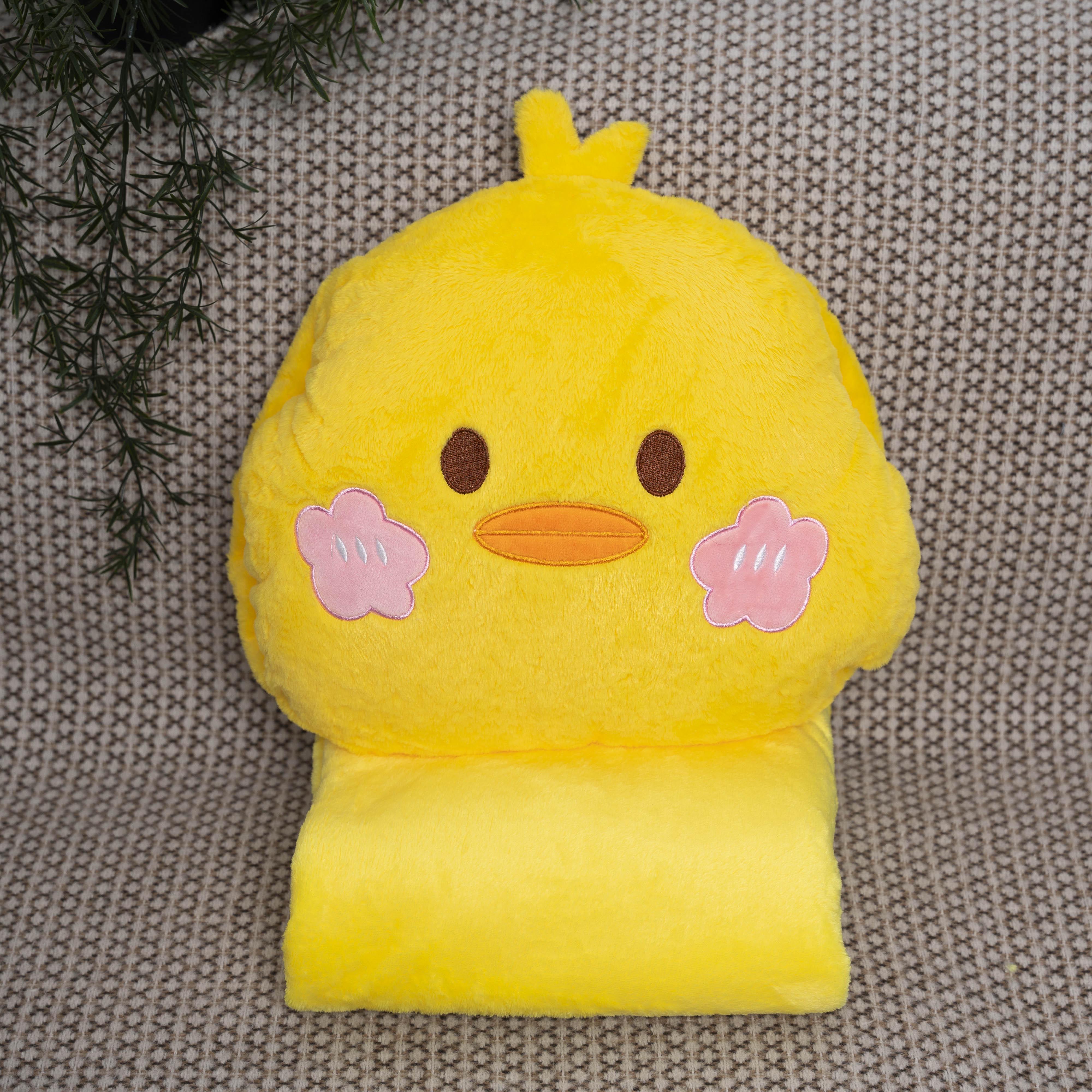 Плед іграшка тваринка Жовтий (89058) Плед іграшка тваринка Жовтий (89058)