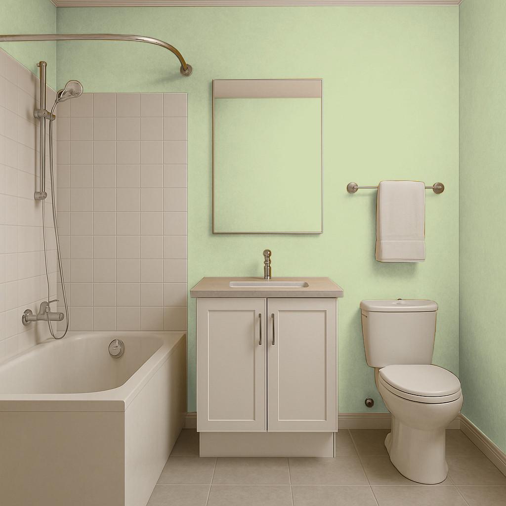 Краска силиконовая Skyline для влажных помещений 5 л 1020-G40Y Лесси (2591553824) - фото 3