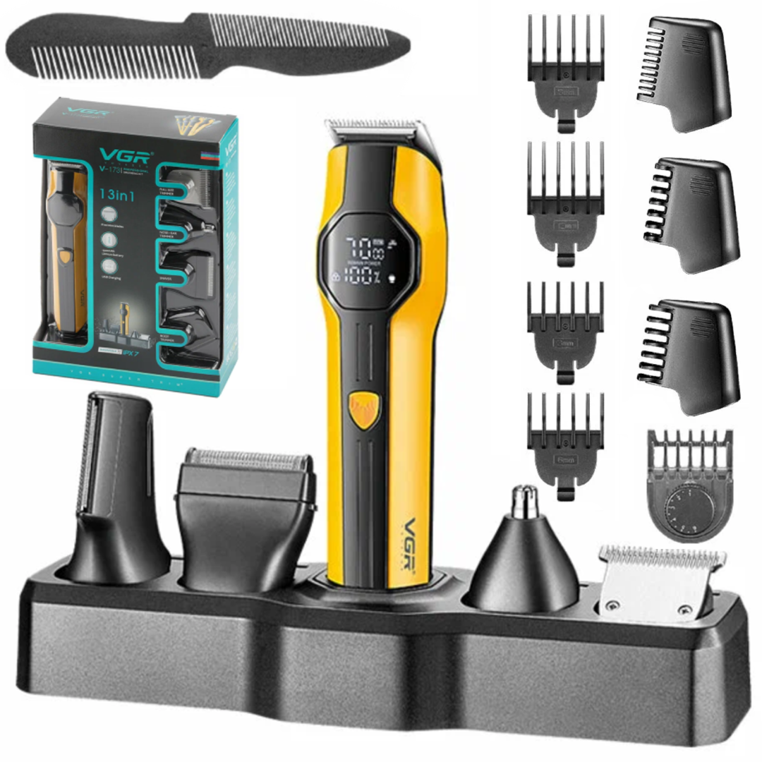 Триммер для бороды VGR PROFCOMPLEX 13в1 универсальный
