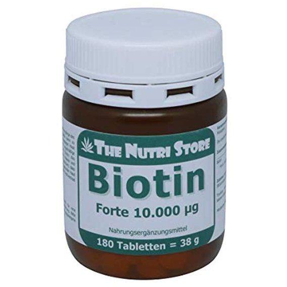 Биотин The Nutri Store Biotin Forte 180 Tabs (ФР-00000070)