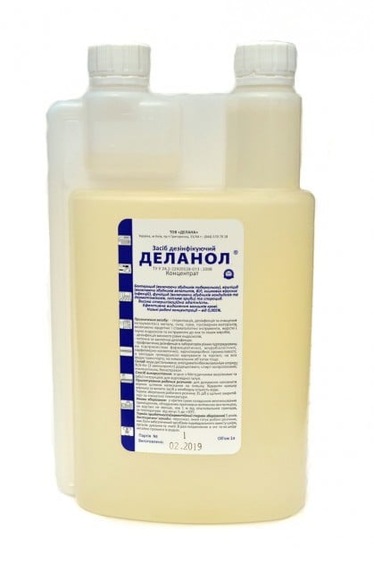 Средство для дезинфекции Делана Деланол 1 л (1001927106)