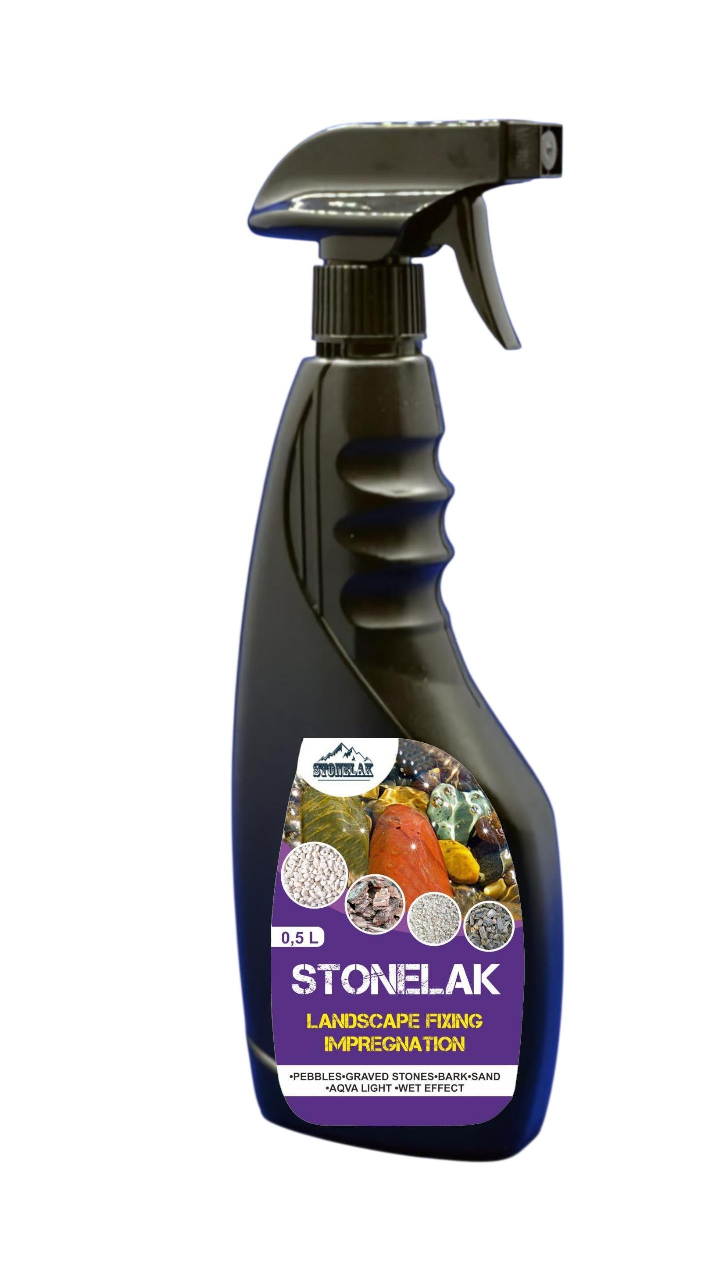 Фиксатор Stonelak ландшафтных материалов для подсыпки 0,5л - фото 1 Фиксатор Stonelak ландшафтных материалов для подсыпки 0,5л - фото 1
