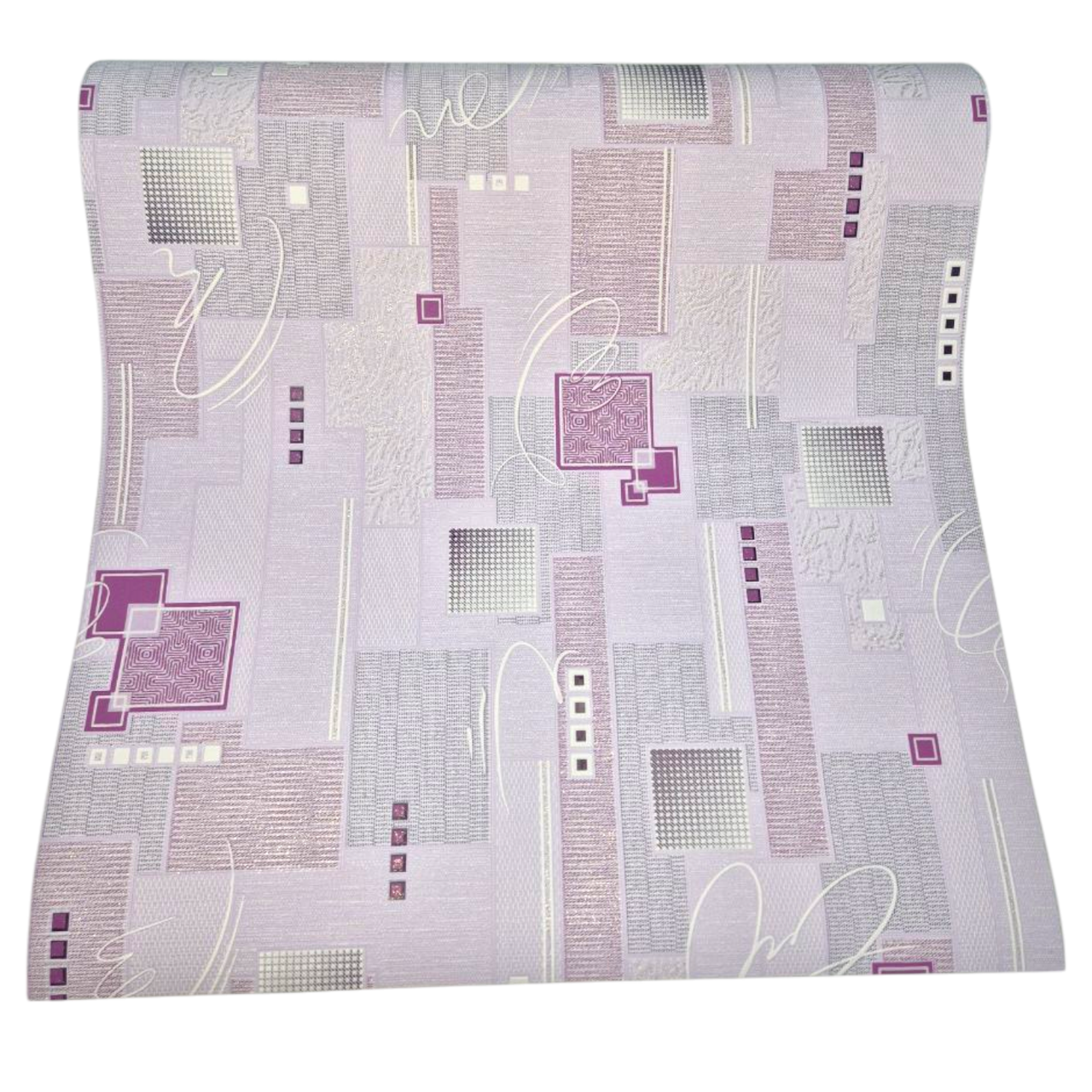 Шпалери вінілові Слов'янські шпалери 10,05x0,53 м Сіро-фіолетовий (9393-06) - фото 5 Шпалери вінілові Слов'янські шпалери 10,05x0,53 м Сіро-фіолетовий (9393-06) - фото 5