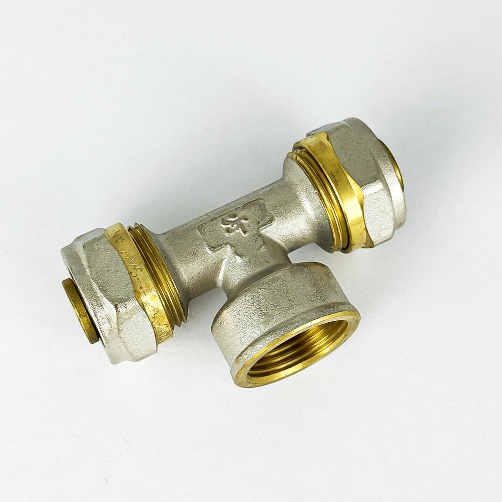 Трійник із внутрішнім різьбленням з проточкою SANTAN 20х3/4"х20 (57165) - фото 2 Трійник із внутрішнім різьбленням з проточкою SANTAN 20х3/4"х20 (57165) - фото 2