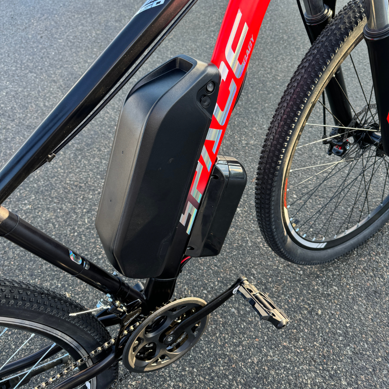 Велосипед з Е-комплектом E-Titan 29" SPACE MARS 2025 48 В 500 Вт Bofang 10 Ah/до 35 км запас ходу Red - фото 4 Велосипед з Е-комплектом E-Titan 29" SPACE MARS 2025 48 В 500 Вт Bofang 10 Ah/до 35 км запас ходу Red - фото 4