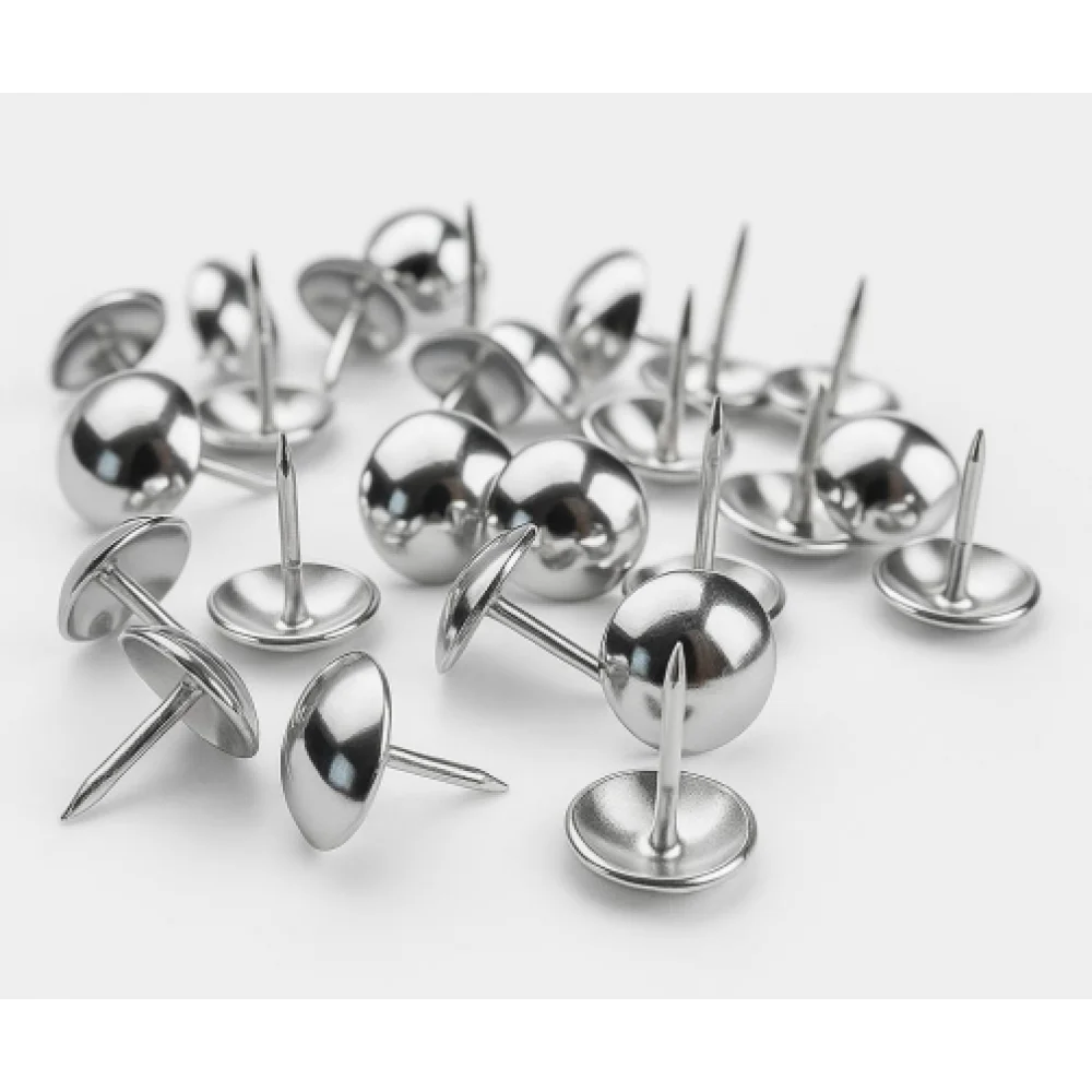 Цвяхи меблеві декоративні Sigma d 11 мм 100 шт.Срібний (GV0715)