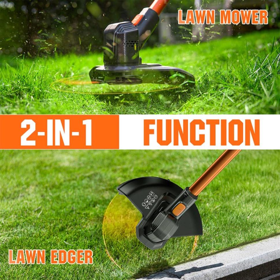 Газонокосилка триммер Litheli с аккумулятором Power Bank Litheli 20000 мАч 45W 2А - фото 7 Газонокосилка триммер Litheli с аккумулятором Power Bank Litheli 20000 мАч 45W 2А - фото 7