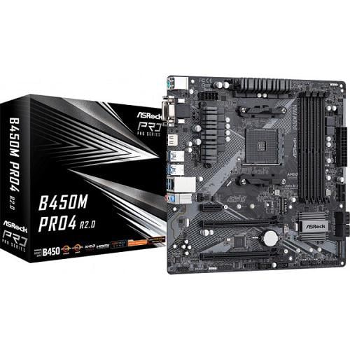 Материнська плата ASRock B450M Pro4 R2.0 (10779048) - фото 5