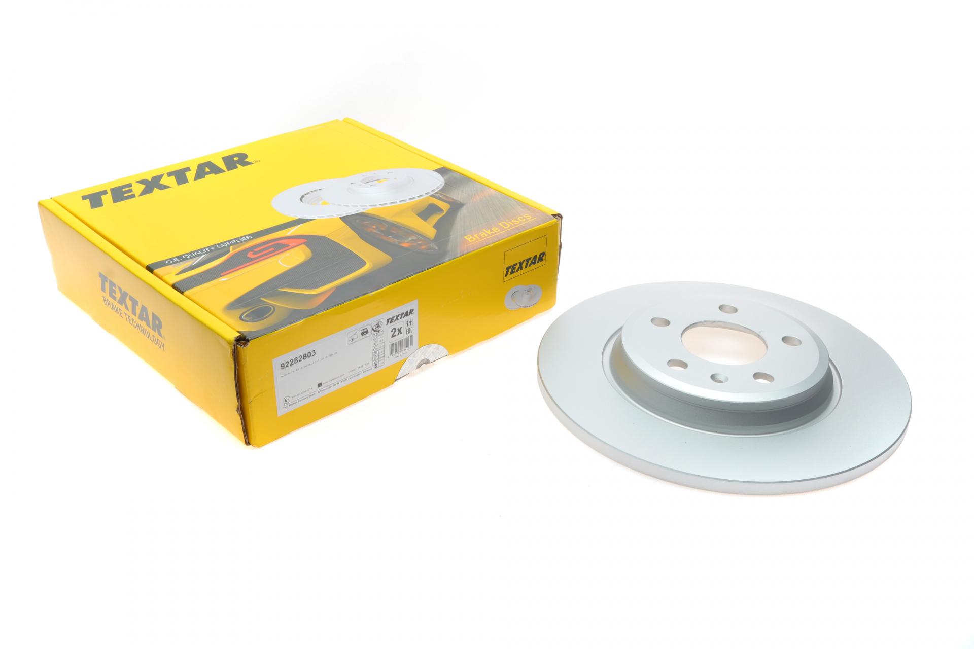 Диск тормозной задний TEXTAR для Audi A4/A5/A6/A7/Q5 11- PRO 300x12 мм (92282803)
