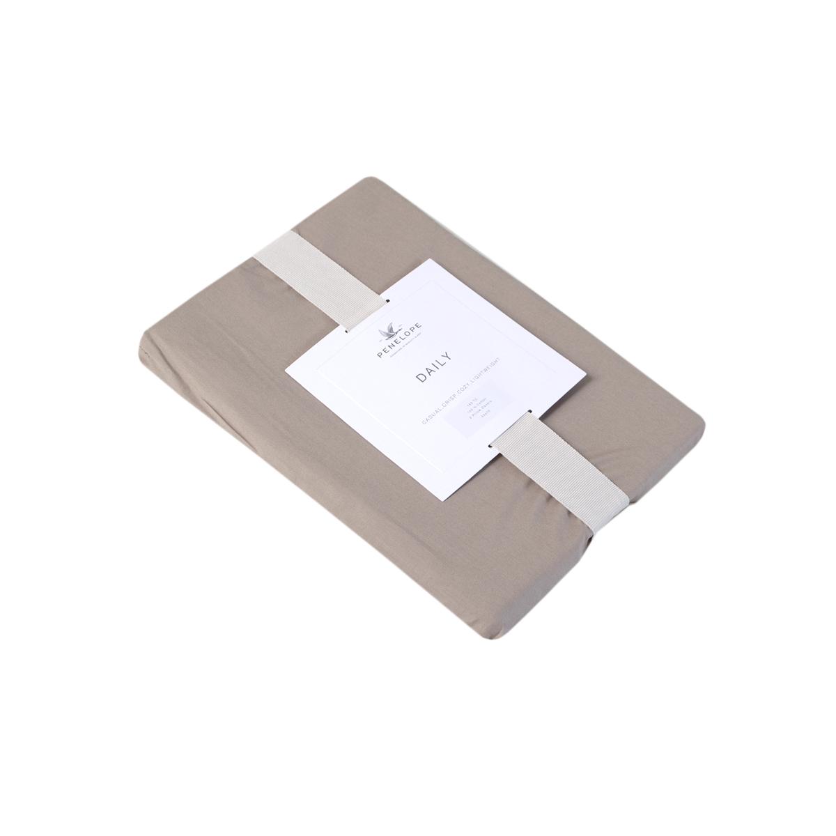 Наволочки Penelope Pure stone 50х70 2 од. Бежевий (26708263) - фото 4