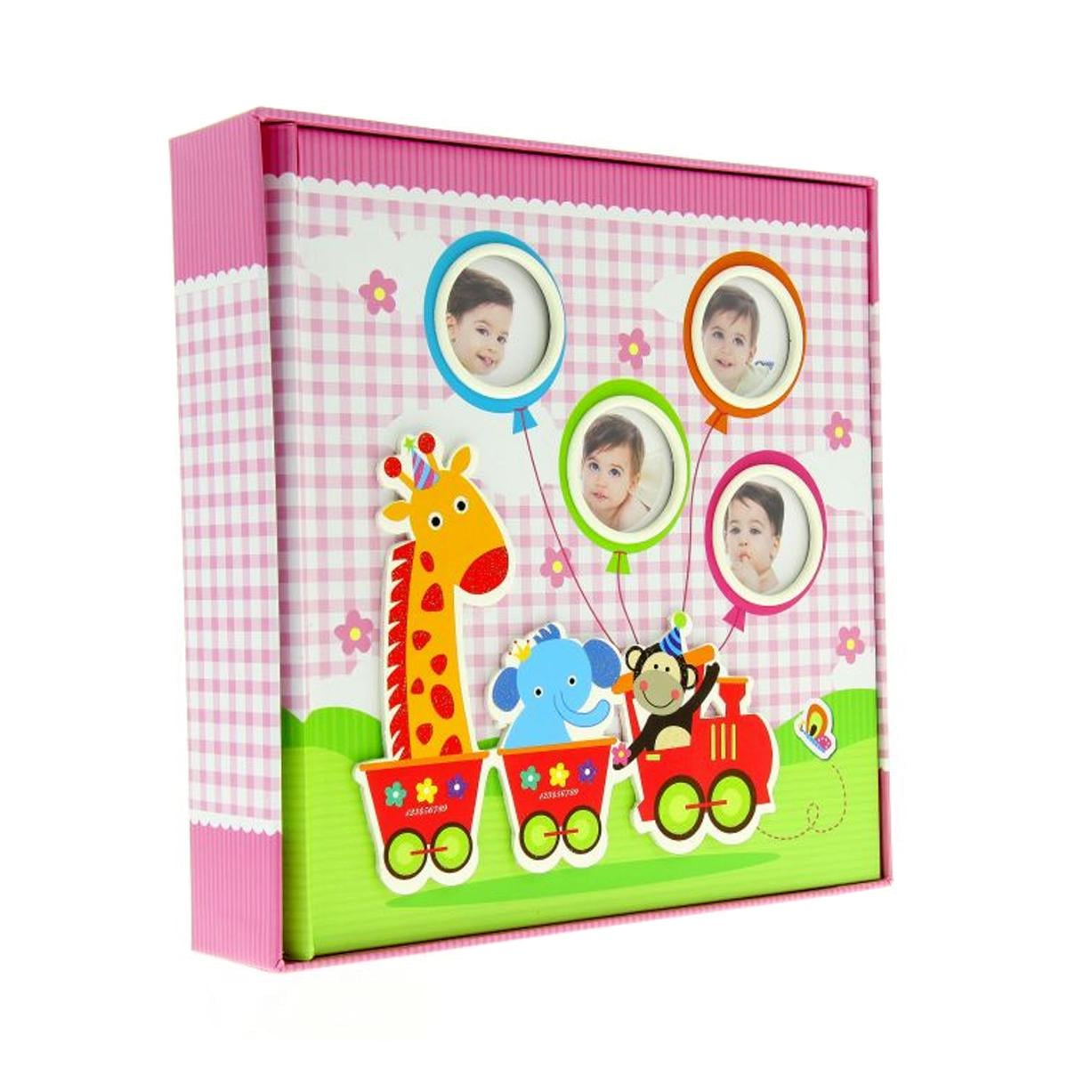 Фотоальбом Gedeon KD46200WB Baby-18 box 10x15/200 Pink