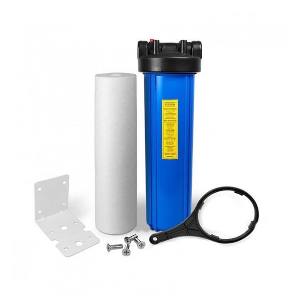 Колба Aquakut Вig Вlue 20" 1" ключ та кріплення (104-047) - фото 2 Колба Aquakut Вig Вlue 20" 1" ключ та кріплення (104-047) - фото 2