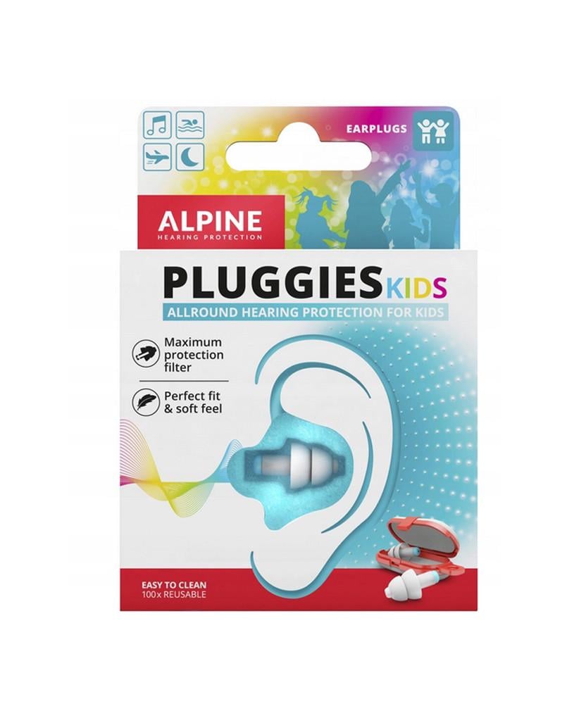 Беруші для дітей Alpine Pluggies Kids багаторазові з футляром SNR 18 дБ (31492360)