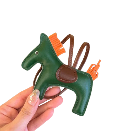 Брелок-підвіска в стилі Hermes Поні на сумку/рюкзак в авто - фото 4