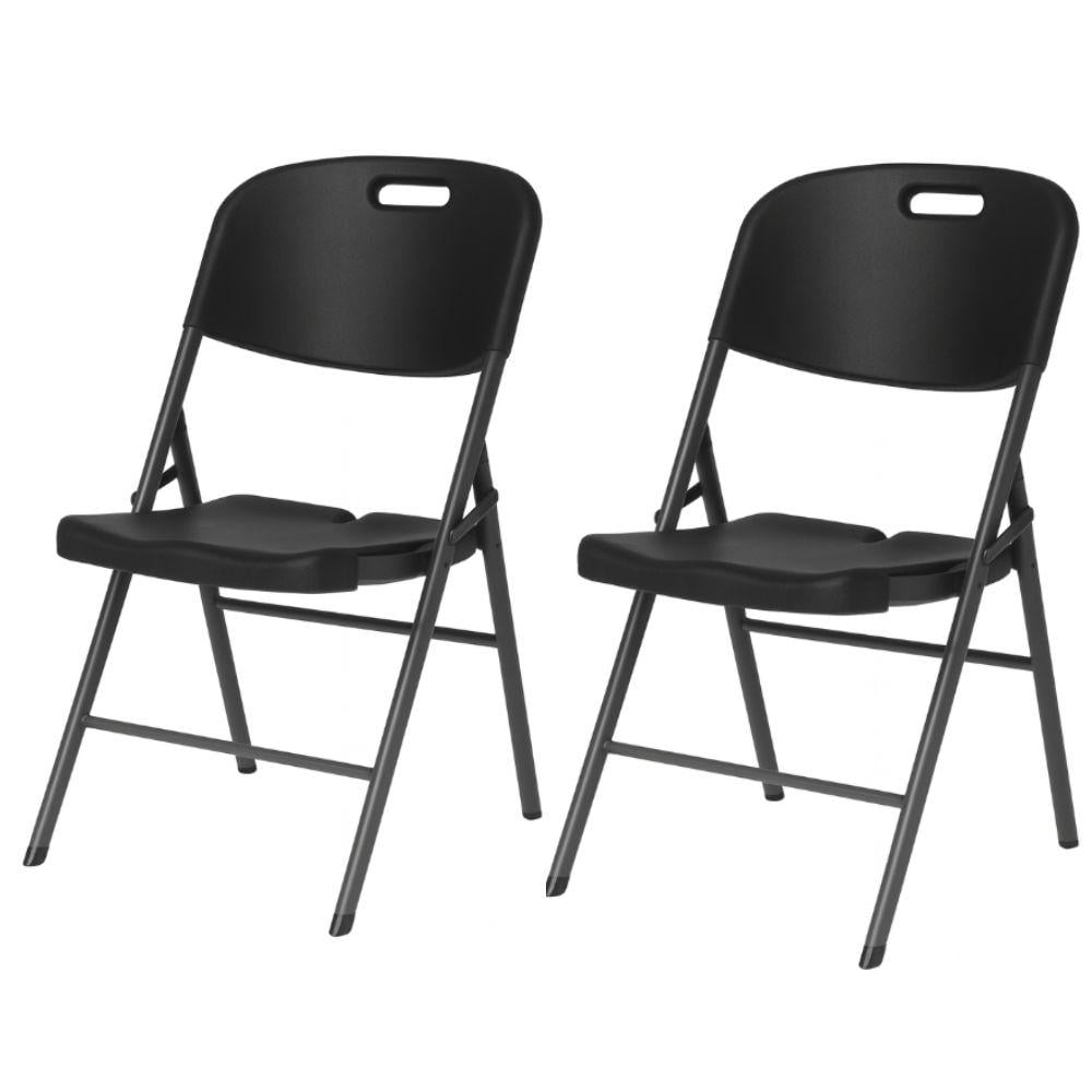 Крісло розкладне туристичне Bonro BS-53 2 шт. Чорний (6622)